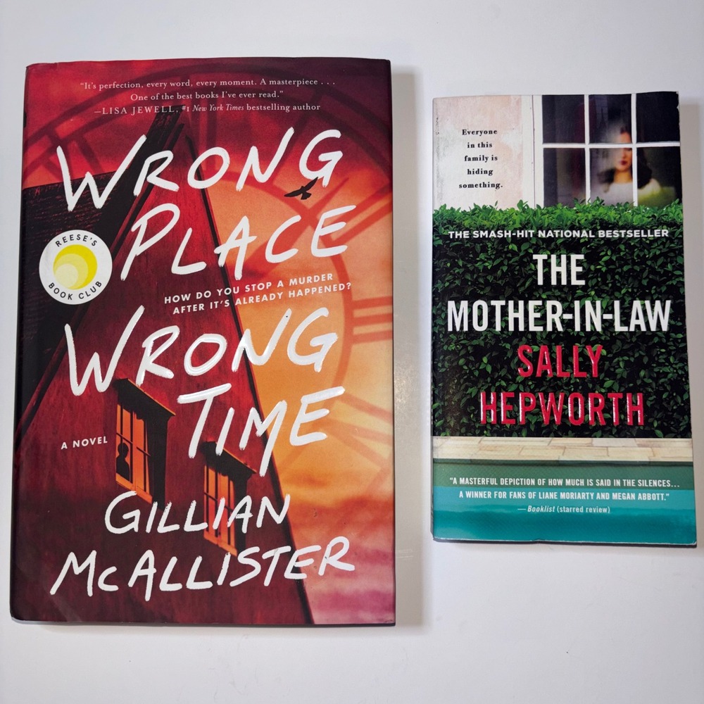 Psychological Thriller Mystery Book Lot 2 Gillian McAllister Sally Hepworth